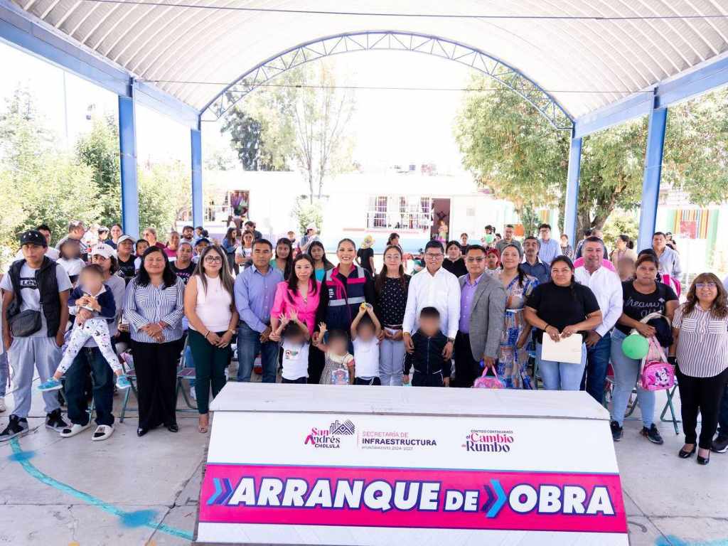 Arranca construcción de una barda perimetral preescolar en inspectoría de San Andrés Cholula Arranca construcción de una barda perimetral preescolar en inspectoría de San Andrés Cholula