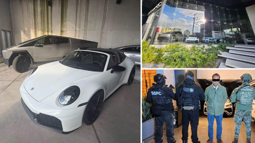 Incautan 39 autos de lujo de agencia ligada a investigación contra “El Amarillo”