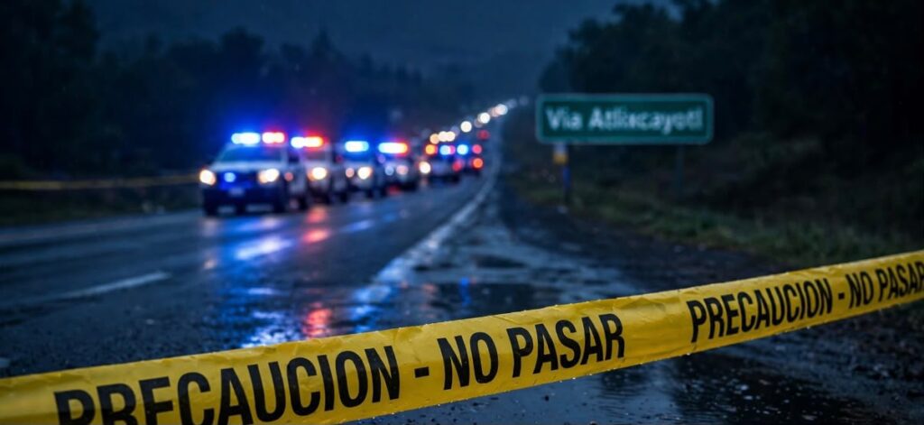 ¡Alerta en la Vía Atlixcáyotl! Simulan operativo policial con luces falsas para asaltar a cuatro personas ¡Alerta en la Vía Atlixcáyotl! Simulan operativo policial con luces falsas para asaltar a cuatro personas
