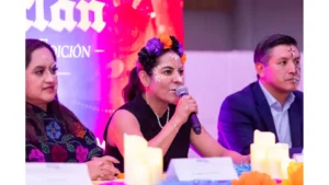 Lupita Cuautle presenta la Sexta Edición del festival “Sendero Al Mictlán” para celebrar las tradiciones de la temporada Lupita Cuautle presenta la Sexta Edición del festival “Sendero Al Mictlán” para celebrar las tradiciones de la temporada